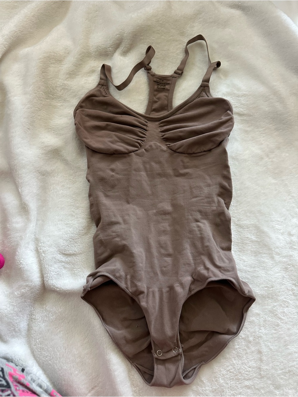 Brown One-Piece Bodysuit